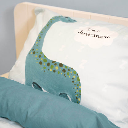 Bettbezug I'm a Dino-Sore blau 135 x 200 cm - Palo24