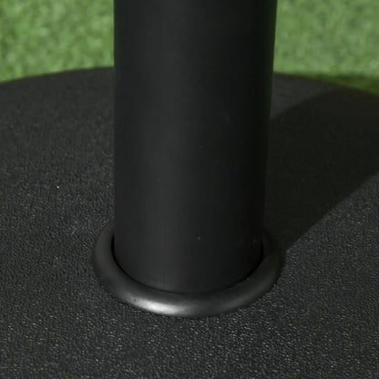 Sonnenschirmständer Sonnenschirmfuss 25kg Stahl Schwarz