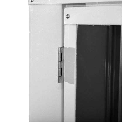 Mülltonnenbox Gerätebox Stahl Schwarz - Palo24