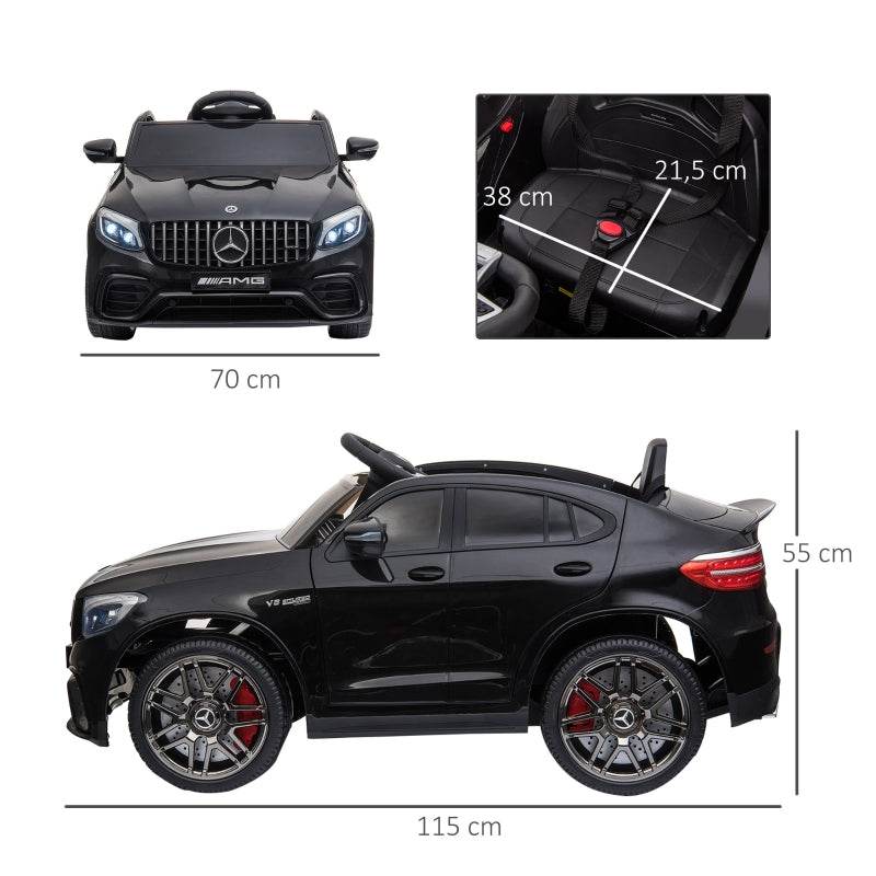 Kinderfahrzeug Mercedes-Benz AMG GLA45 lizenzierter Elektroauto mit Fernbedienung - Palo24