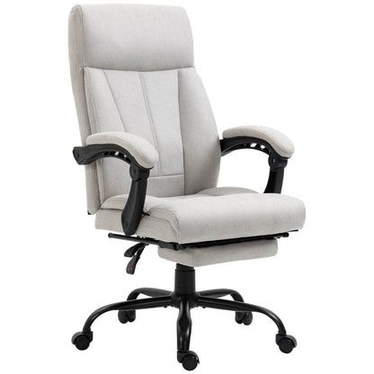 Massage-Bürostuhl Wippfunktion Grau - Palo24