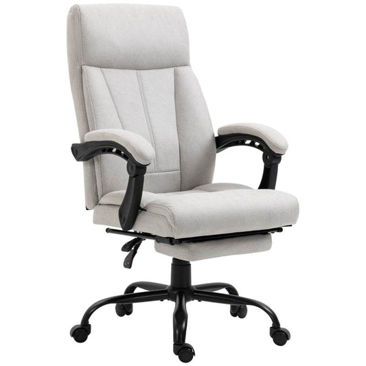 Massage-Bürostuhl Wippfunktion Grau - Palo24