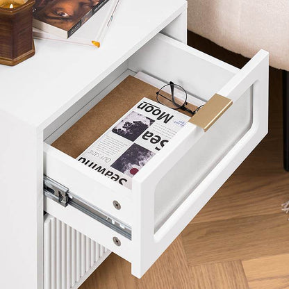 Nachttisch mit 2 Schubladen | Sofatisch | Beistelltisch | Telefontisch - Palo24