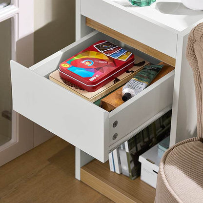 Nachttisch | Boxspringbett | Sofatisch | Beistelltisch | Nachtkommode | Weiss - Palo24
