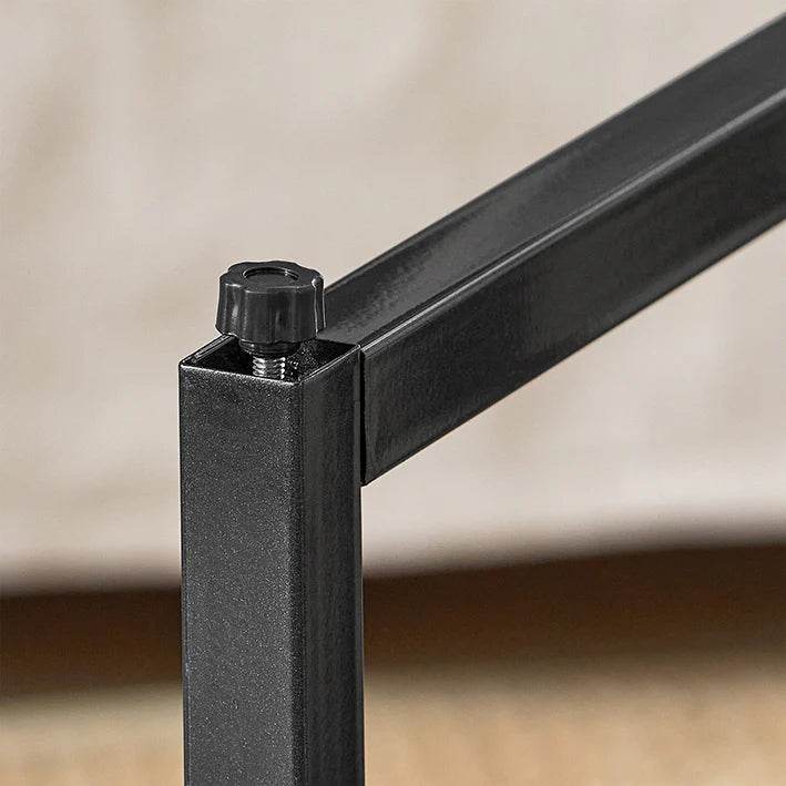 2-tlg. Satztisch Set | Couchtisch mit Glas | Beistelltisch Set - Palo24