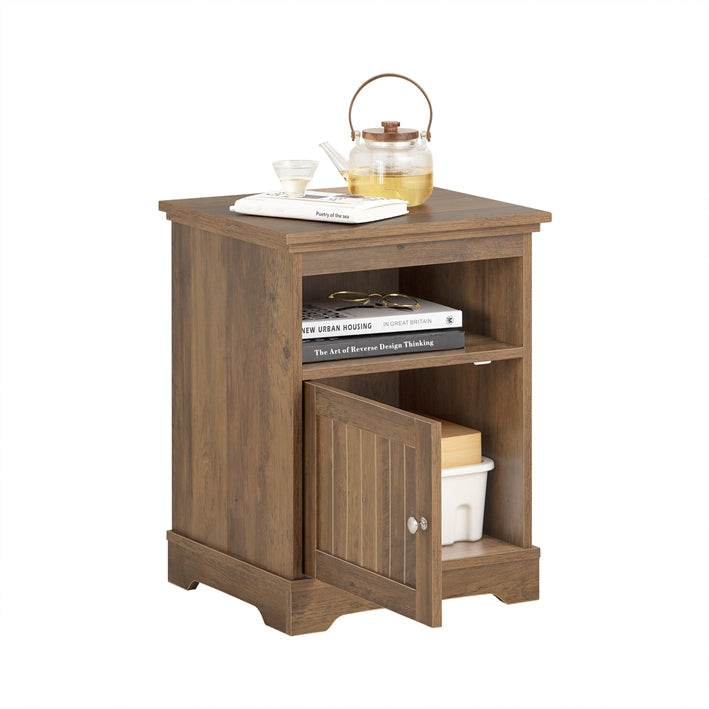 Nachttisch | Nachtschrank | Beistelltisch Vintagebraun - Palo24