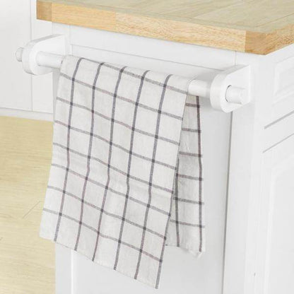 Kücheninsel Küchenwagen Küchenschrank Sideboard auf Rollen weiss - Palo24