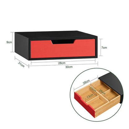 Kaffeekapsel Box | Kapselspender | Monitorständer | Monitorerhöhung mit Schublade - Palo24