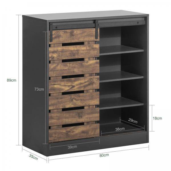 Sideboard Schiebetür | Kommode | Schuhschrank | Flurschrank - Palo24
