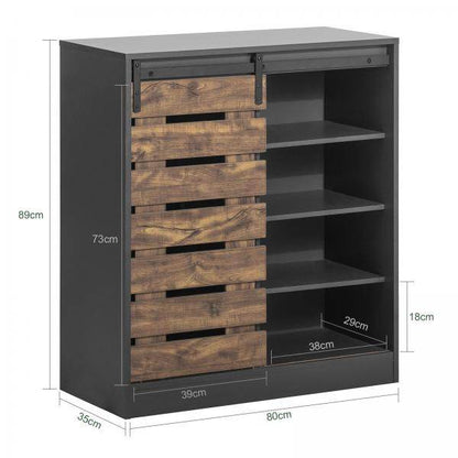 Sideboard Schiebetür | Kommode | Schuhschrank | Flurschrank - Palo24