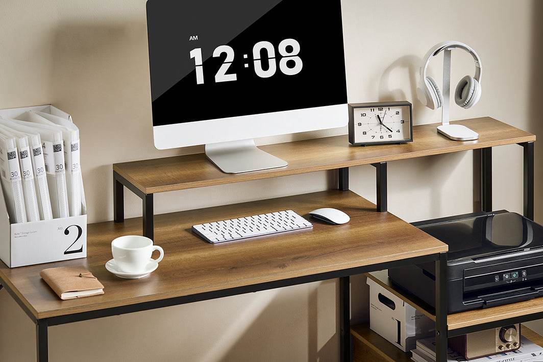 Schreibtisch | Computertisch | Bürotisch Homeoffice | Eckschreibtisch | Industrie-Design - Palo24
