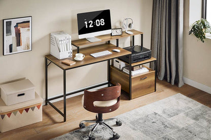Schreibtisch | Computertisch | Bürotisch Homeoffice | Eckschreibtisch | Industrie-Design - Palo24