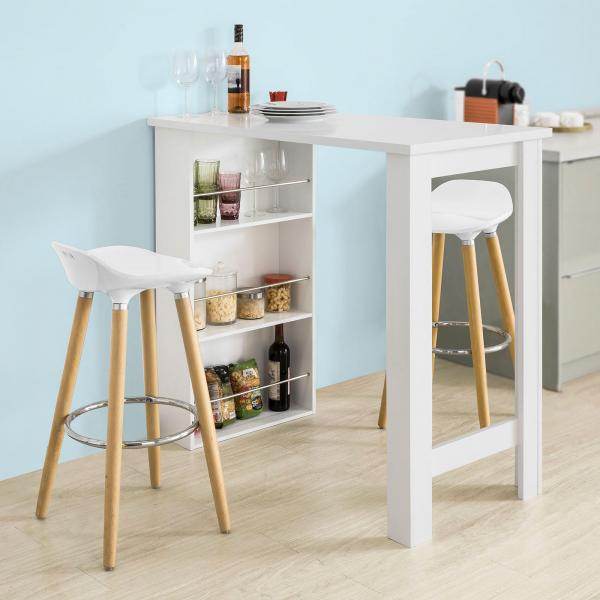Bartisch | Stehtisch | Küchentisch Weiss - Palo24