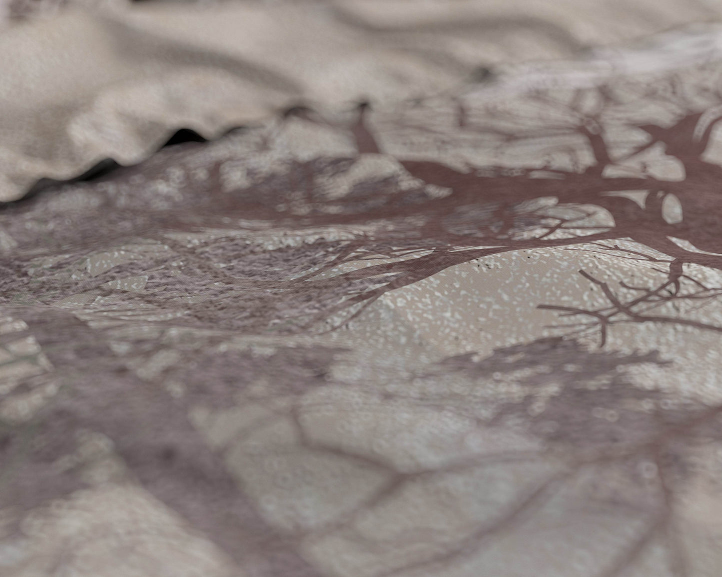 Bettbezug Indre Taupe 140 x 220 cm - Palo24