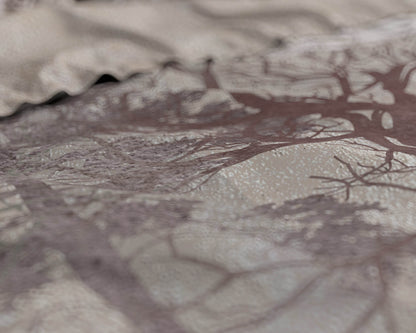 Bettbezug Indre Taupe 140 x 220 cm - Palo24