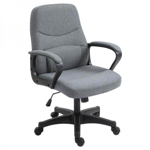 Chefsessel Massagesessel mit USB-Schnittstelle Grau - Palo24