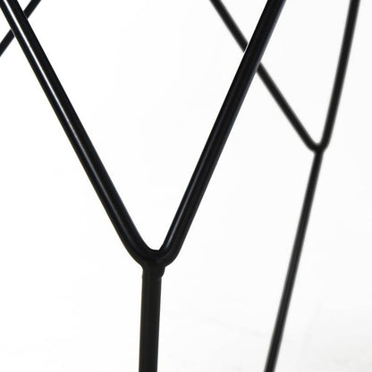 Couchtisch im Industrie-Design, Couchtisch, Metalltisch, Schwarz - Palo24