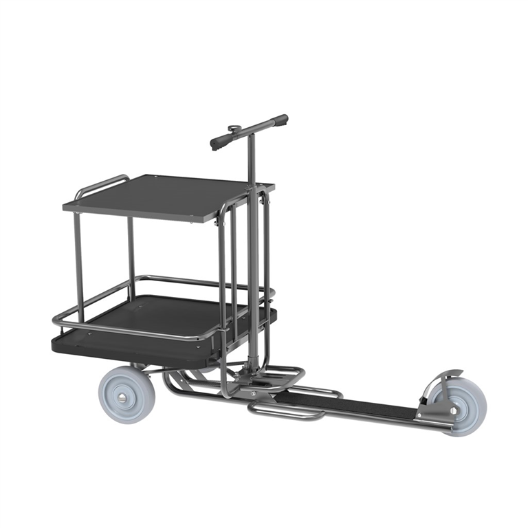 Scooter für Arbeitsplätzen Inkl. Klingel. Mit Fußbremse.