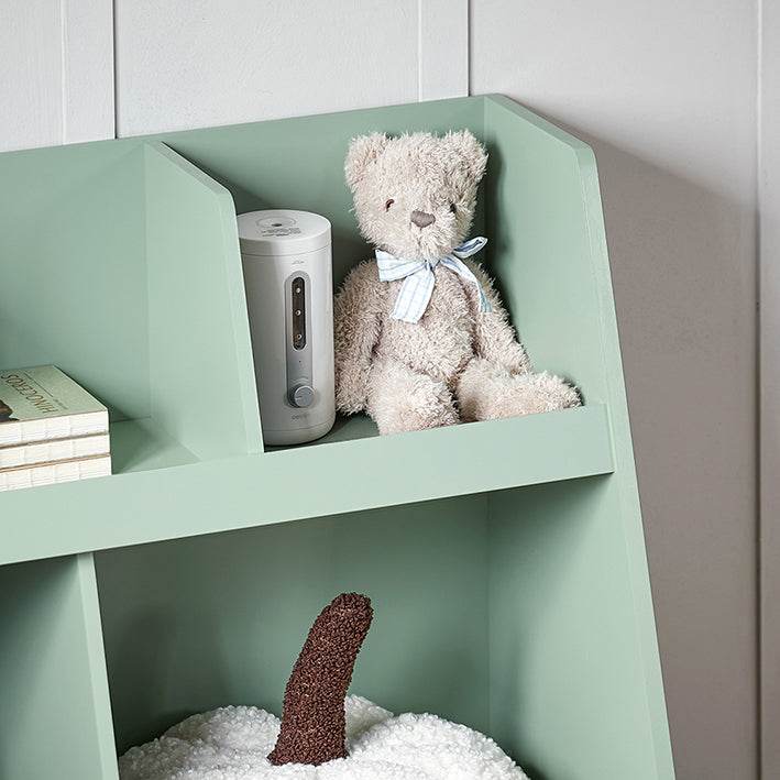 Kinderregal mit 5 Fächern | Bücherregal | Aufbewahrungsregal für Kinder | Grün - Palo24