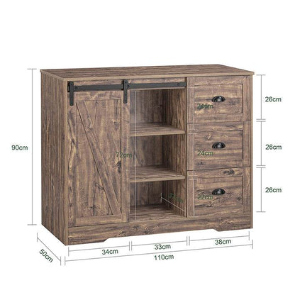 Kücheninsel | Kommode | Schrank freistehend | Sideboard | Buffet Industrie-Design - Palo24