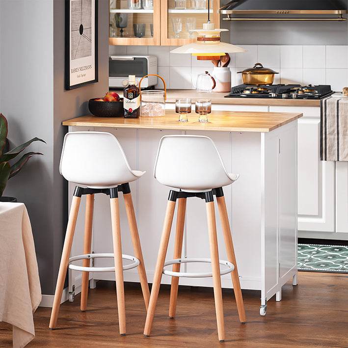 Kücheninsel mit erweiterbarer Arbeitsfläche | Küchenschrank | Sideboard - Palo24