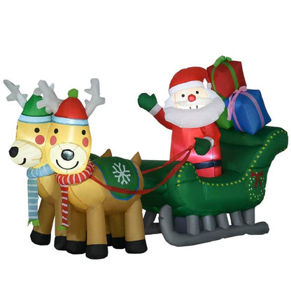 Aufblasbarer Weihnachtsmann Weihnachtsdeko - Palo24