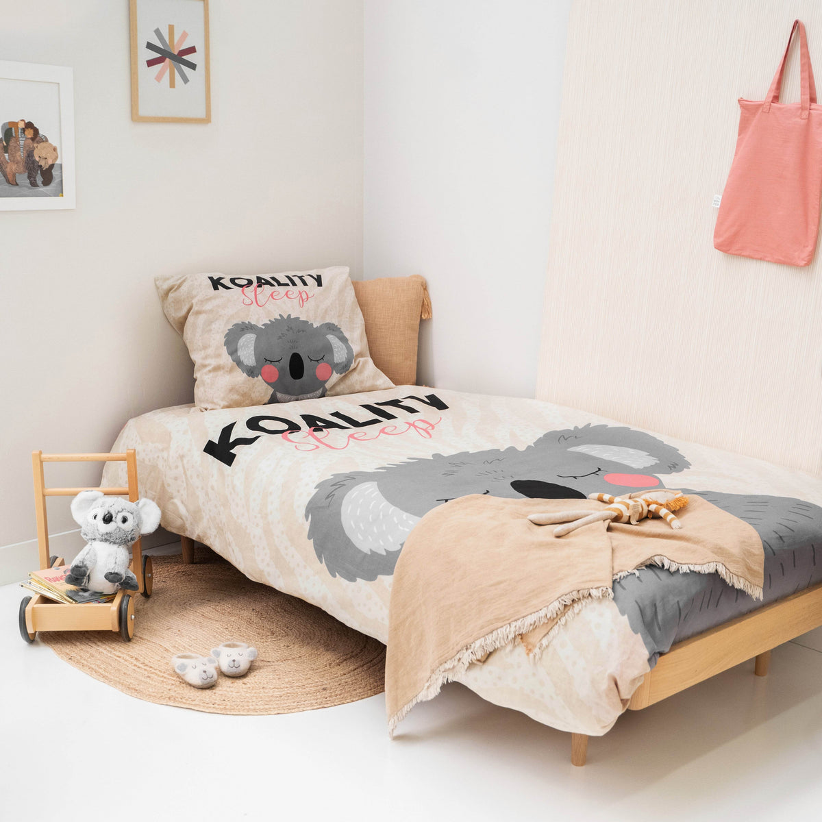 Bettbezug Koality Sleep Sand 135 x 200 cm - Palo24