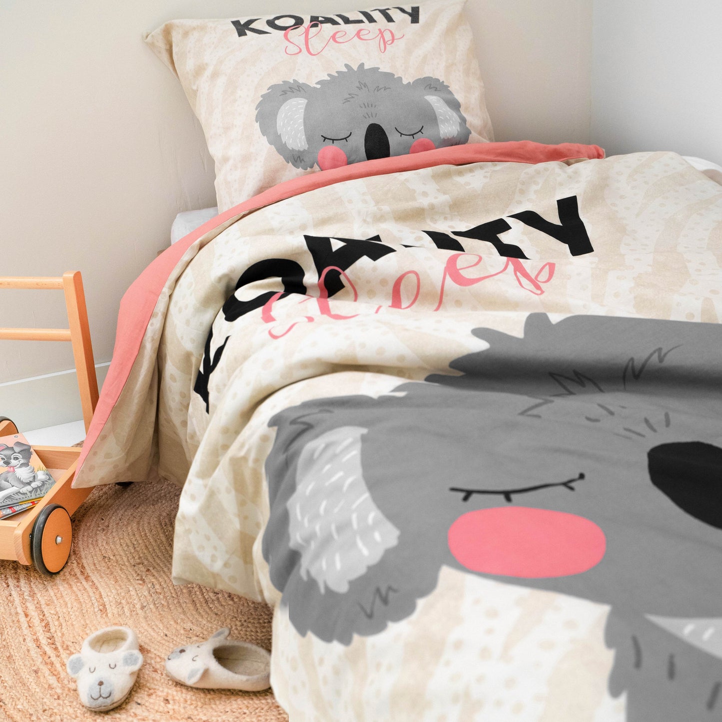 Bettbezug Koality Sleep Sand 135 x 200 cm - Palo24