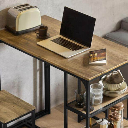 Bartisch Mit 2 Stühlen | Bartisch Set | 3-Teilig - Palo24