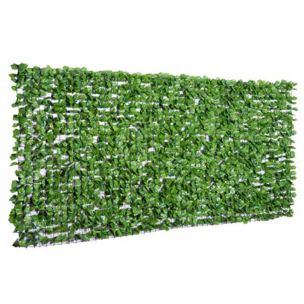 Sichtschutz Künstliche Hecke Wanddekoration 1.5x3m Hellgrün - Palo24