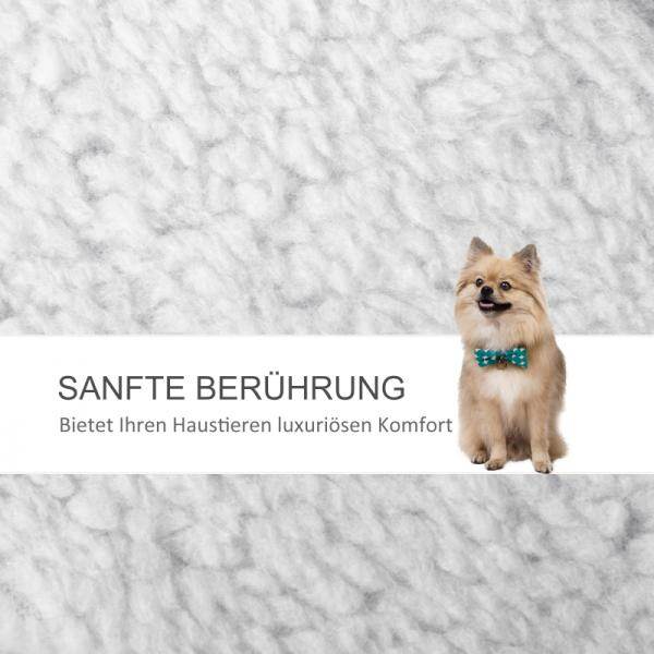 Haustiertreppe Ball 3-stufige Katzentreppe Hundetreppe Tiertreppe Weiss - Palo24
