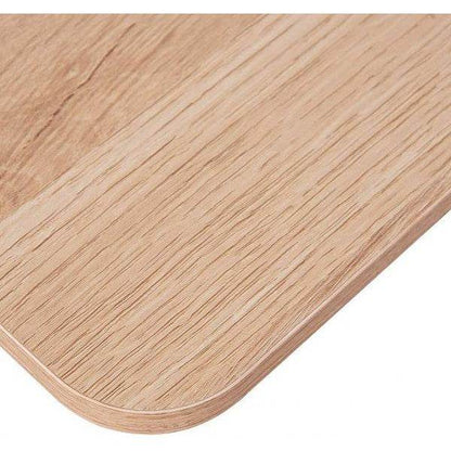 Schreibtisch mit Ablage 90x50x88,5 cm, hell eiche-grau - Palo24