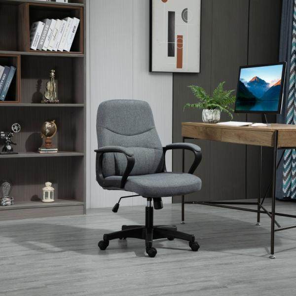 Chefsessel Massagesessel mit USB-Schnittstelle Grau - Palo24