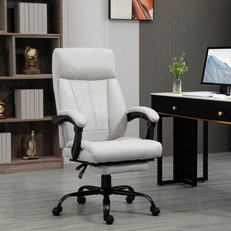 Massage-Bürostuhl Wippfunktion Grau - Palo24
