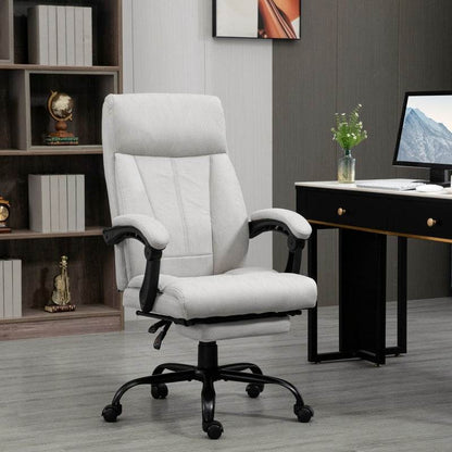 Massage-Bürostuhl Wippfunktion Grau - Palo24