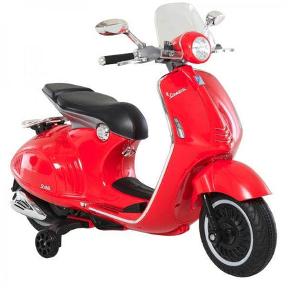 Elektrofahrzeug Kindermotorrad mit MP3-Musik Beleuchtung 3-6 Jahre PP Rot - Palo24