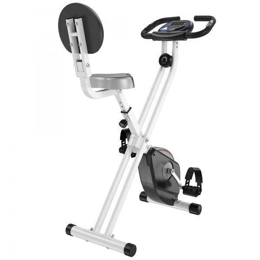 Heimtrainer Fahrradtrainer mit 8 stufig Magnetwiderstand Stahl Schwarz - Palo24