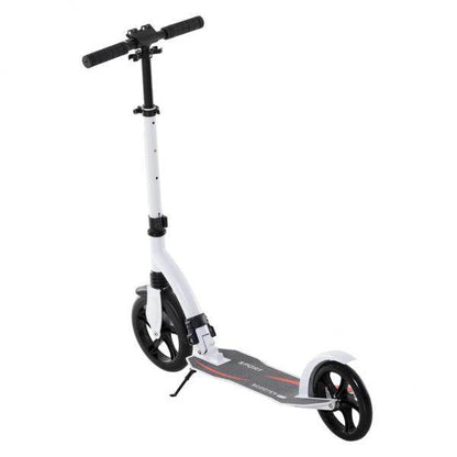 Kinderscooter Kickscooter Tretroller Höheverstellbar Alu Weiss - Palo24