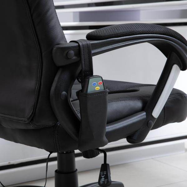 Bürostuhl Ergonomisch Massagesessel Gaming Stuhl Schwarz - Palo24