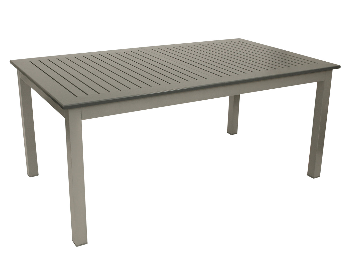 Ausziehtisch BAJAZZO 175/245x100cm, Aluminium grau