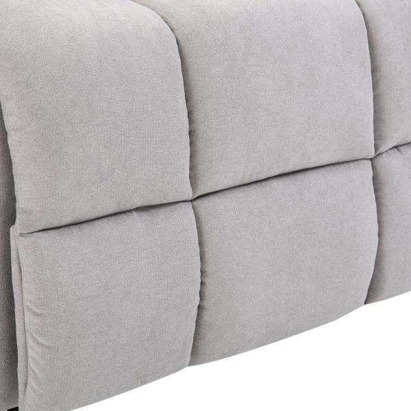 Massagesessel mit Wärmefunktion Flanell 83 cm x 95 cm x 105 cm - Palo24