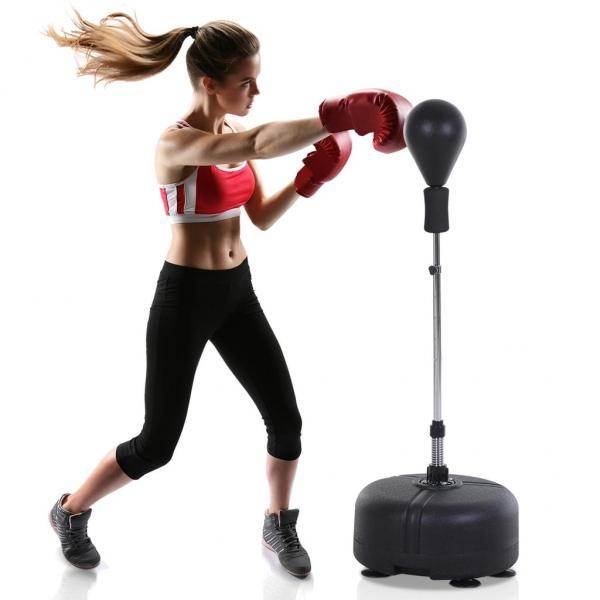Punchingball Set Boxen Training Set Standboxsack mit Handschuhe höhenverstellbar - Palo24