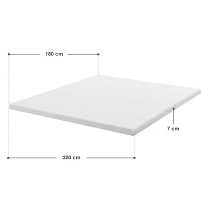Topper 180x200 cm memory foam, H2 - H3