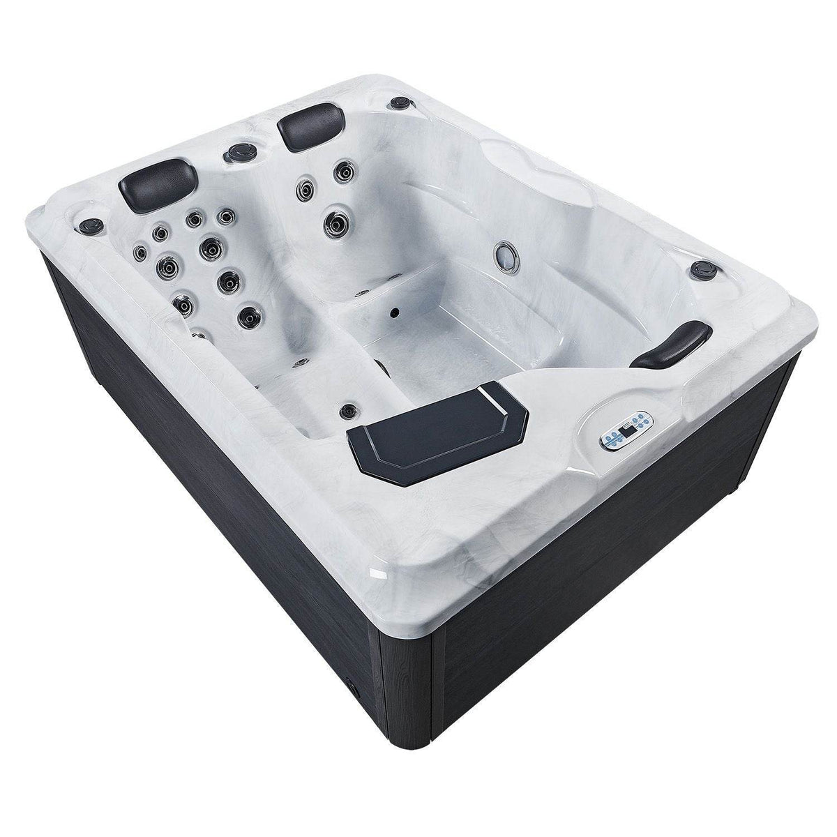 Outdoor Whirlpool Oasis mit LED Massagedüsen - Palo24