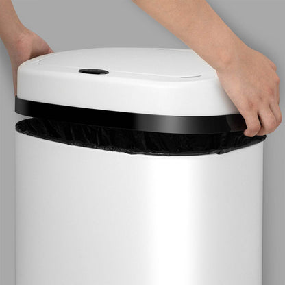 Automatischer Mülleimer mit Sensor - 70L Weiss - Palo24