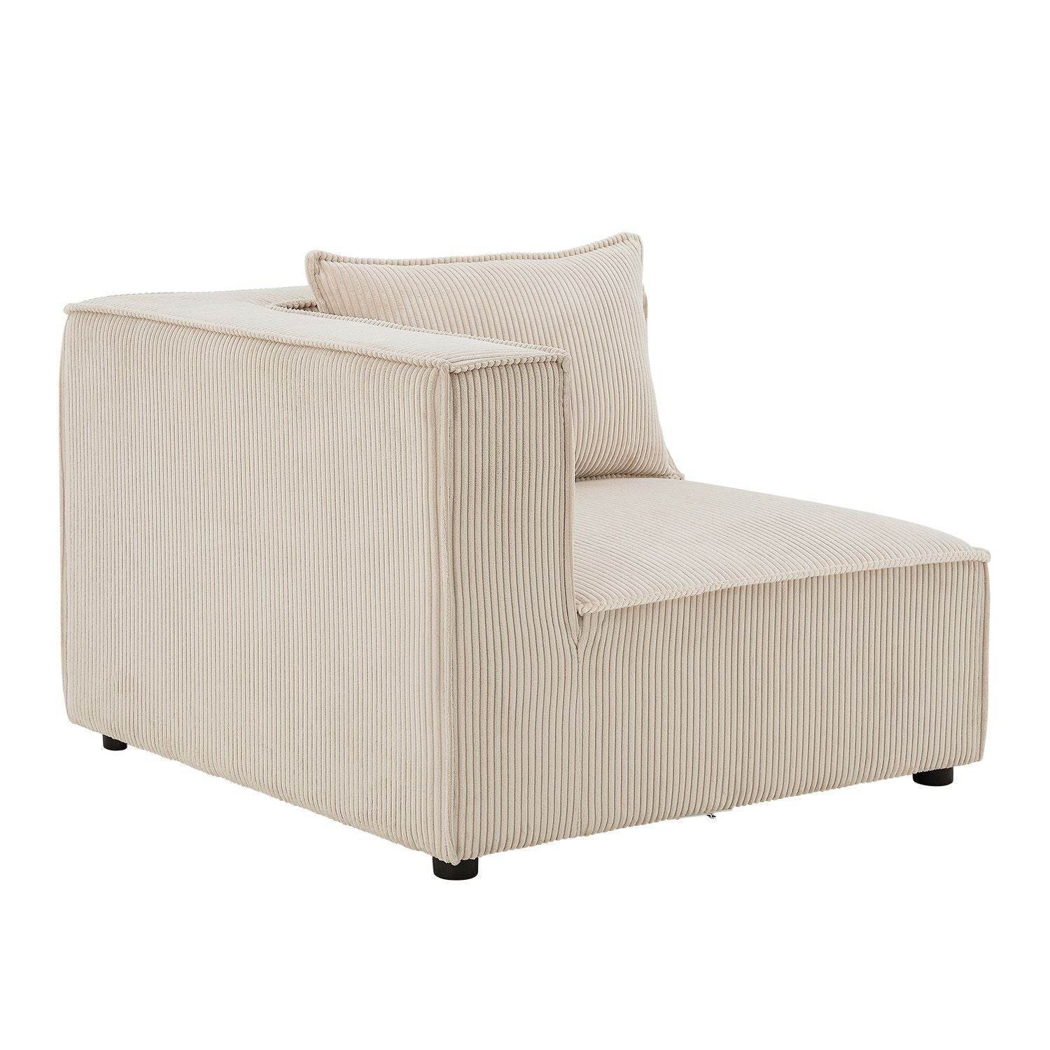 Modulares Sofa Domas XL - 4 Sitzer Beige - Palo24