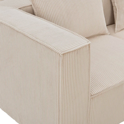 Modulares Sofa Domas S - 2 Sitzer Beige - Palo24