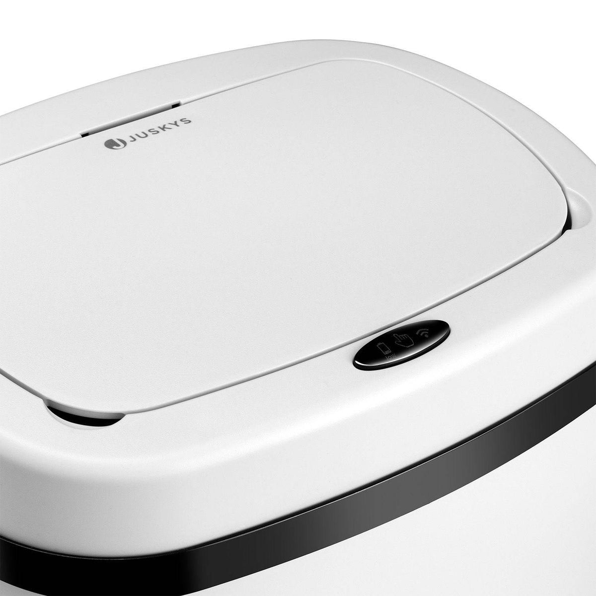 Automatischer Mülleimer mit Sensor - 50L Weiss - Palo24