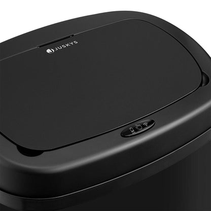 Automatischer Mülleimer mit Sensor - 50L Schwarz - Palo24