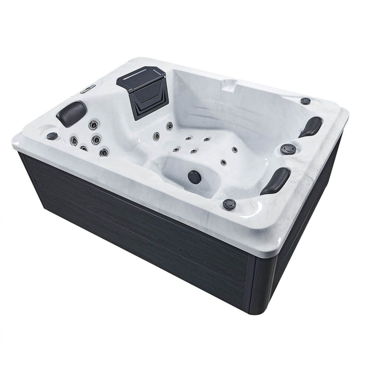 Outdoor Whirlpool Oasis mit LED Massagedüsen - Palo24